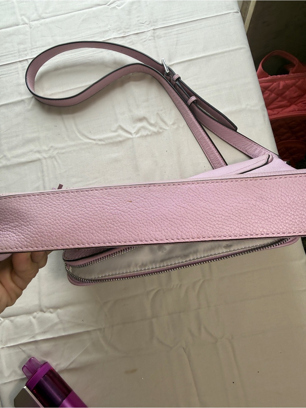 kate spade Pink Leather Crossbody Bag - Picture 5 of 12